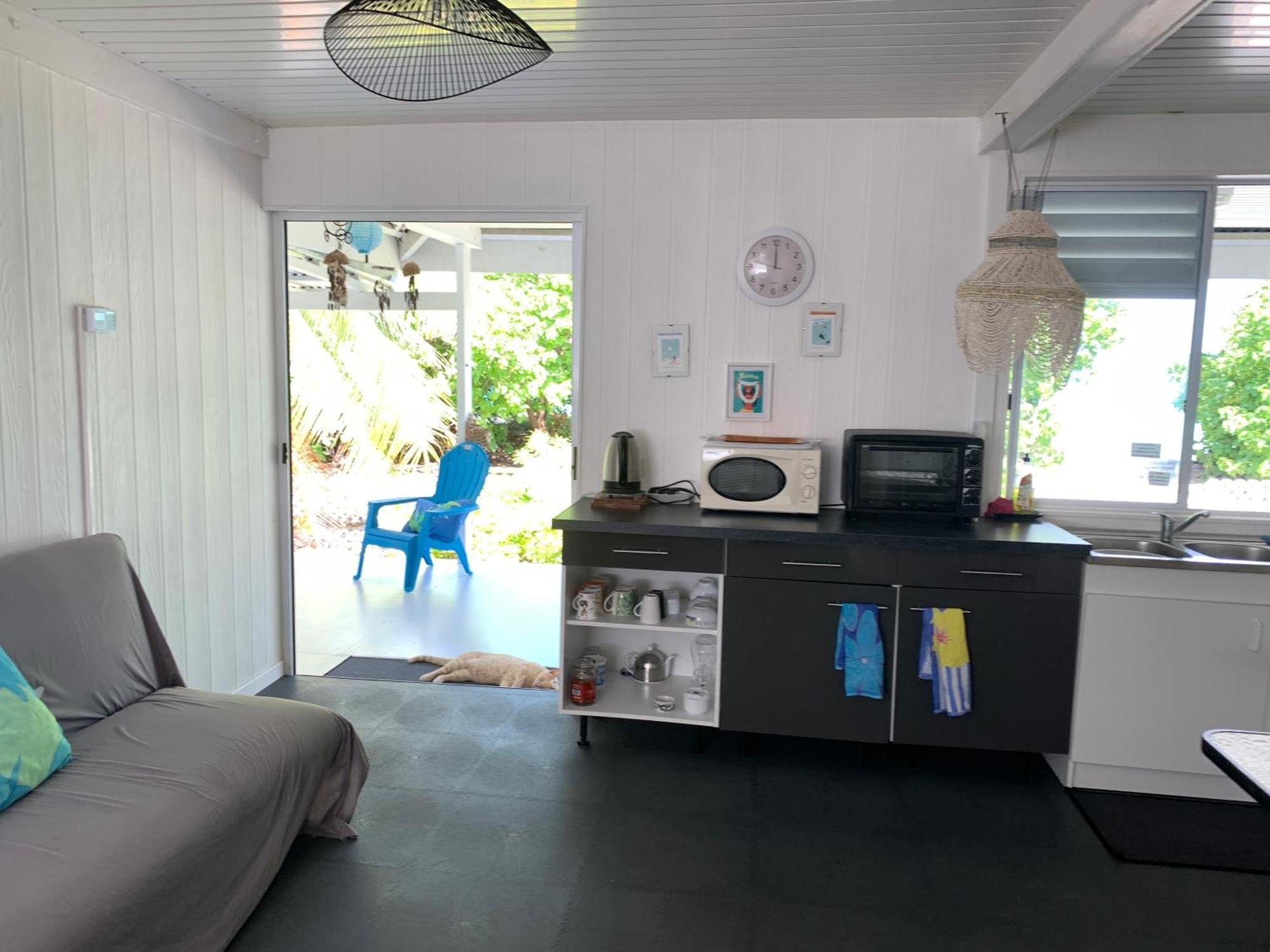 Apartamento Le Fare Bleu Tiputa Rangiroa Exterior foto