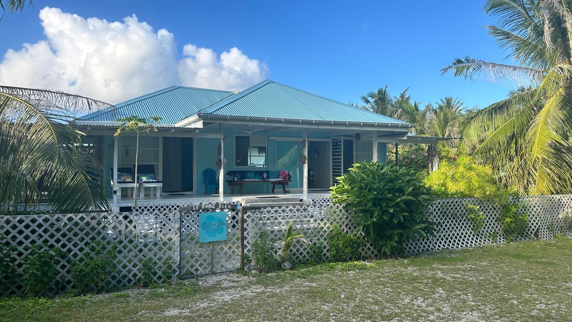 Apartamento Le Fare Bleu Tiputa Rangiroa Exterior foto