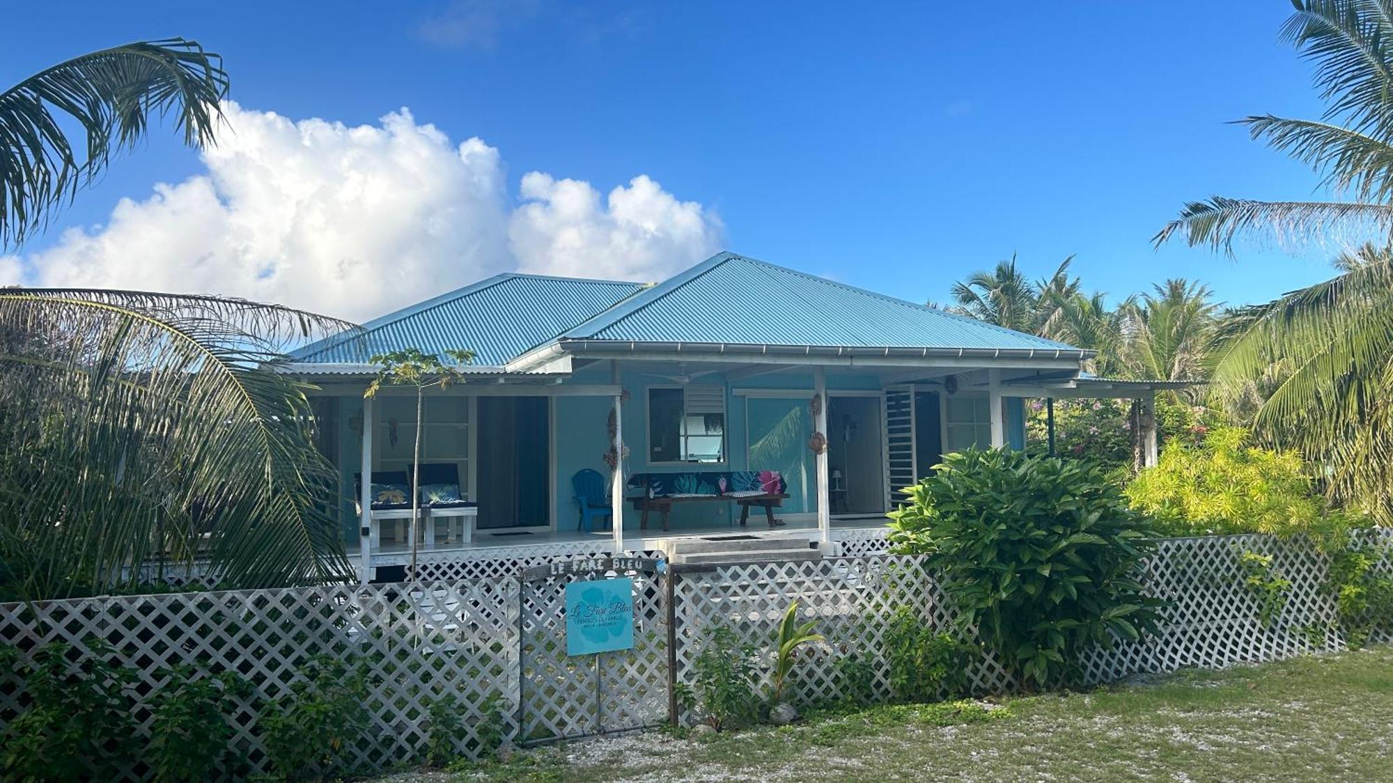 Apartamento Le Fare Bleu Tiputa Rangiroa Exterior foto