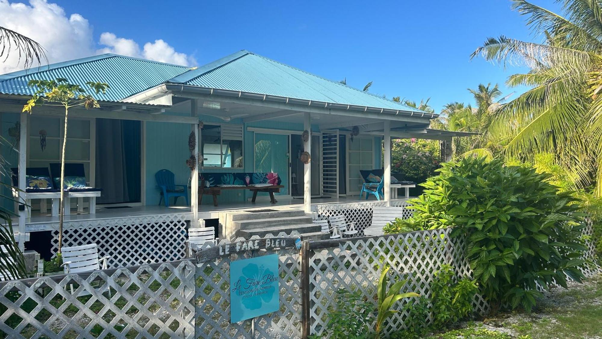 Apartamento Le Fare Bleu Tiputa Rangiroa Exterior foto