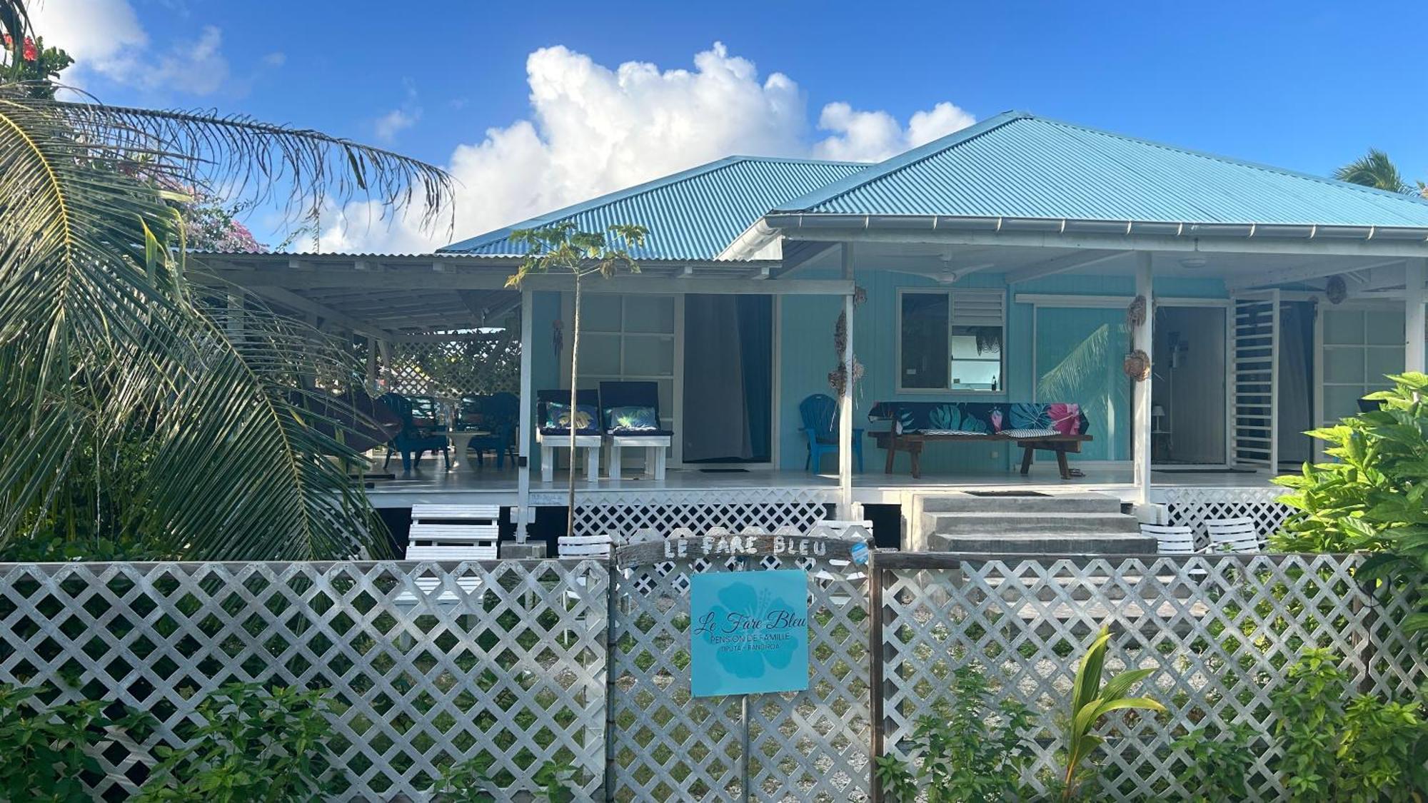 Apartamento Le Fare Bleu Tiputa Rangiroa Exterior foto